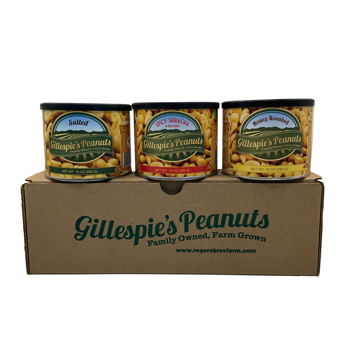 The Trio Box | Gillespie's Farm Grown Peanuts